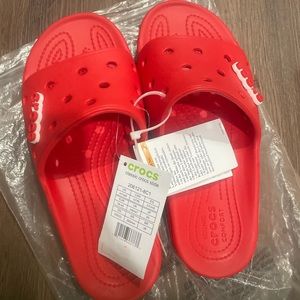 *New* Classic CROCS slide Red w9/M7
